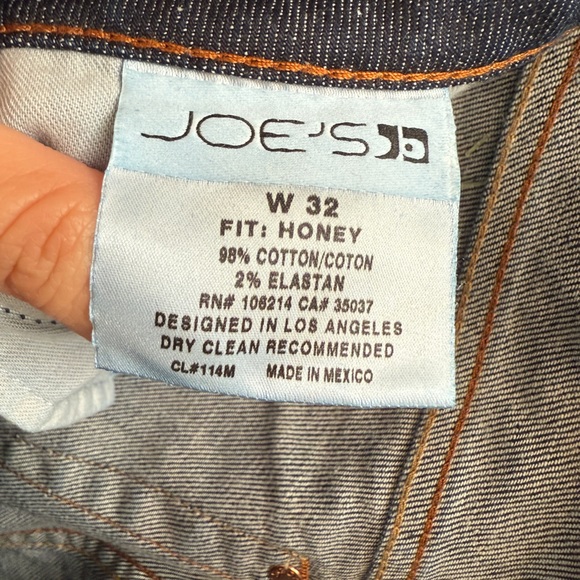 Joes Jeans NWT The Honey Curvy Dark Blue Women's Boot Cut Jeans size 32 - Picture 9 of 10